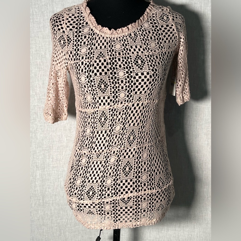 NWT Free‎ People Intimately Dusty Rose Top- Medium